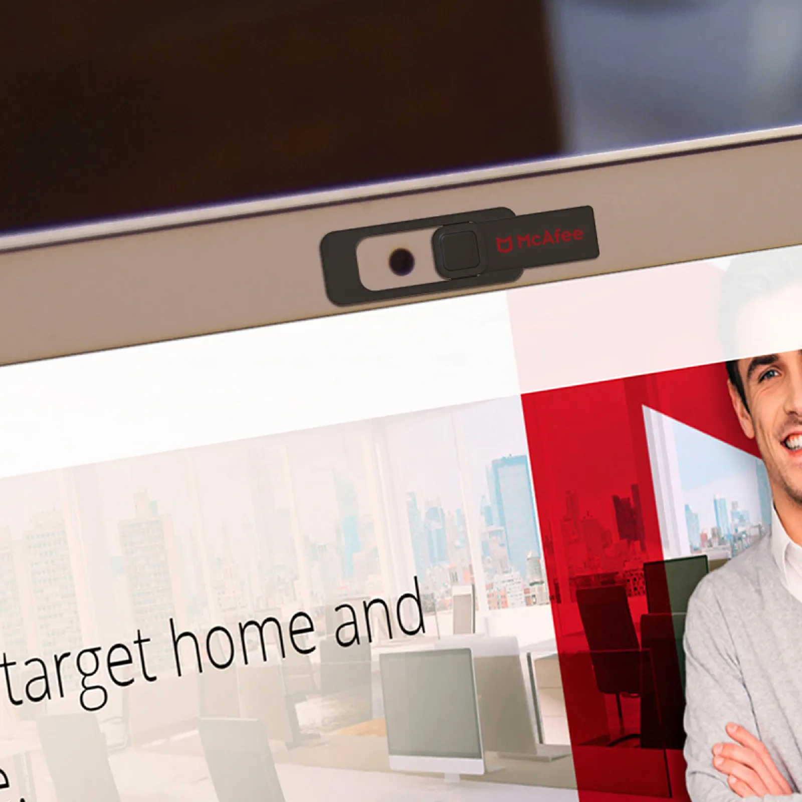 Webcam Cover Sliding Privacy Lens Protection - 1.5 in - product view 4