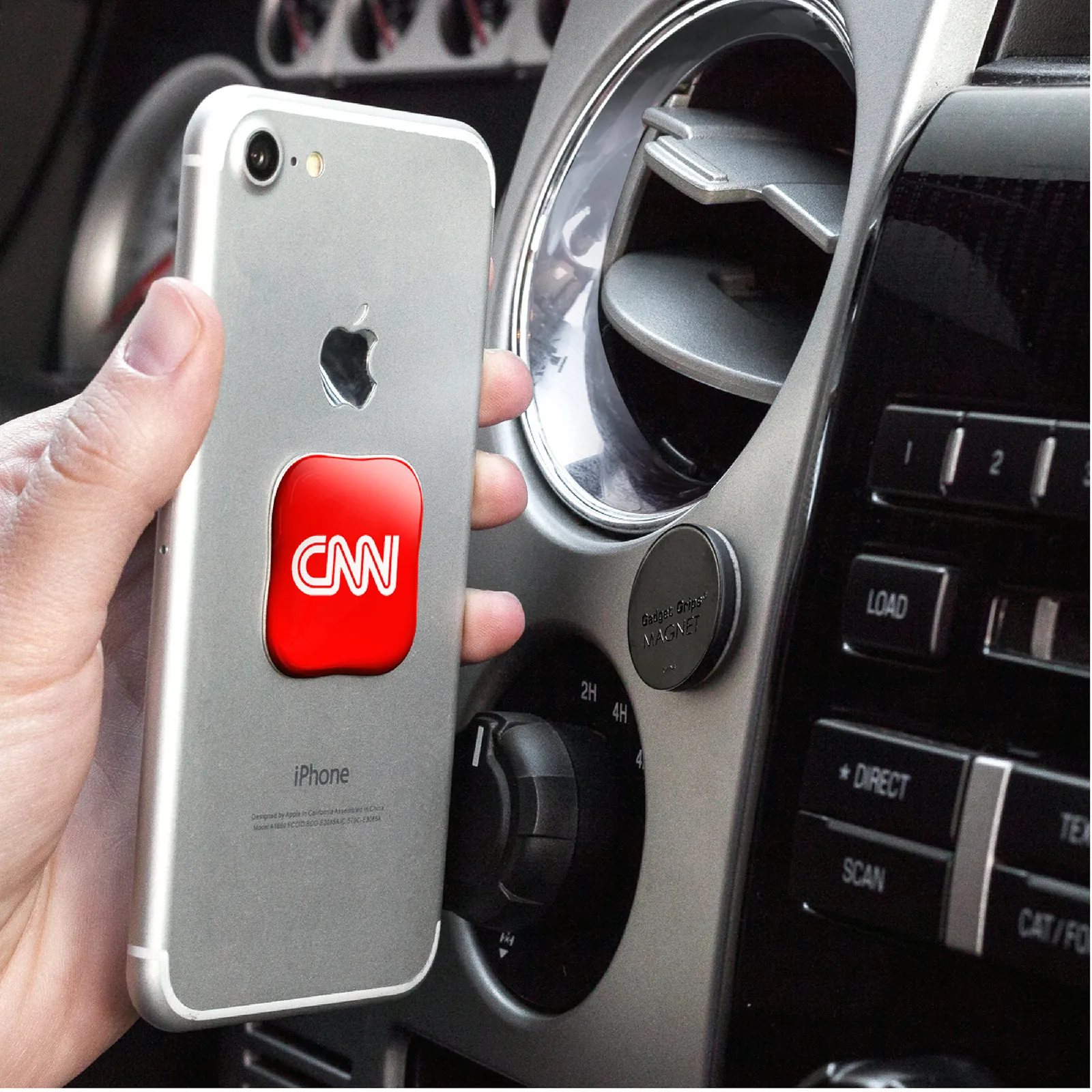 Magnetic Phone Mount Neodymium Magnet 3M Adhesive - 1.6 in