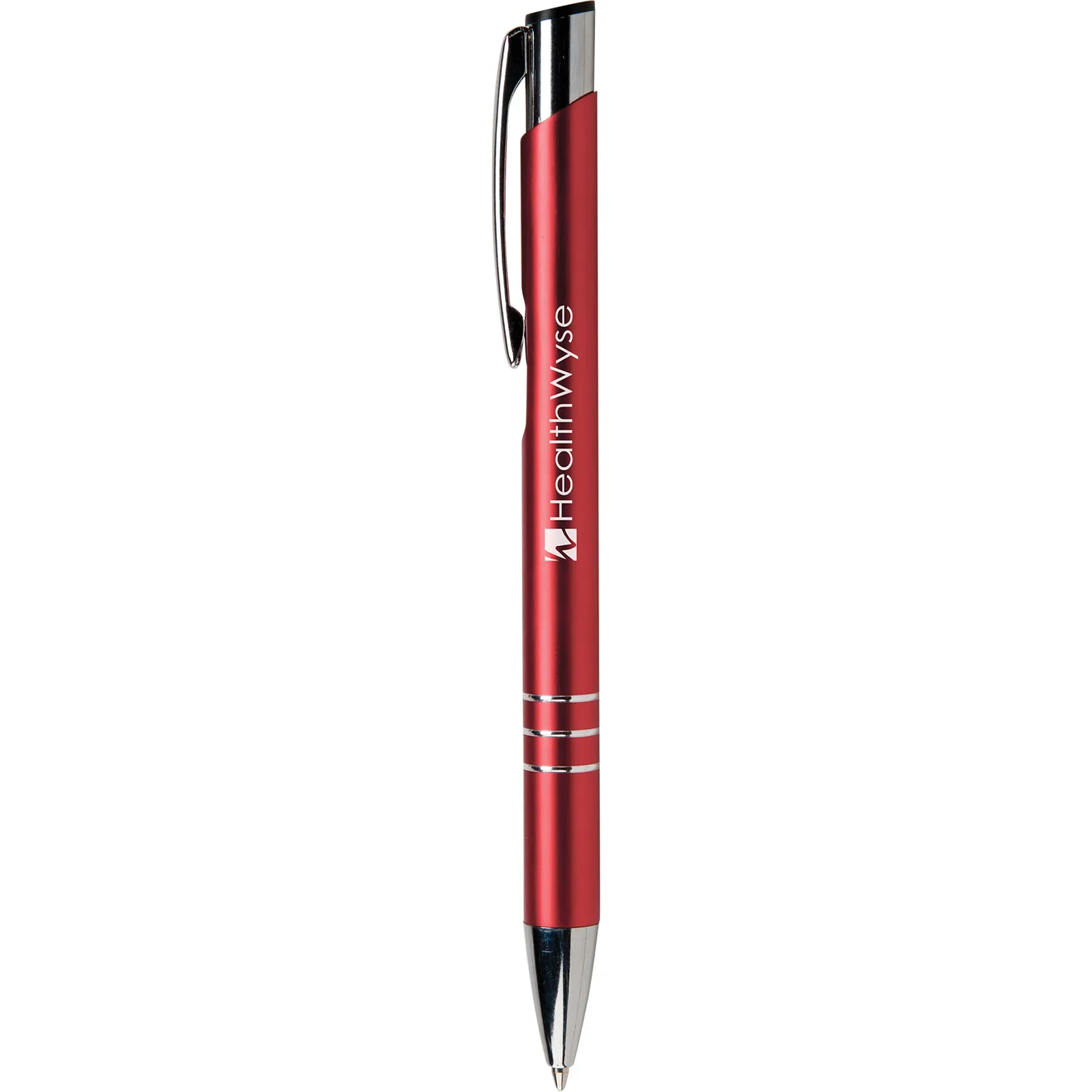 Executive Metal Pen Shimmer Finish Silver Accents - 5.4 in - product view 2