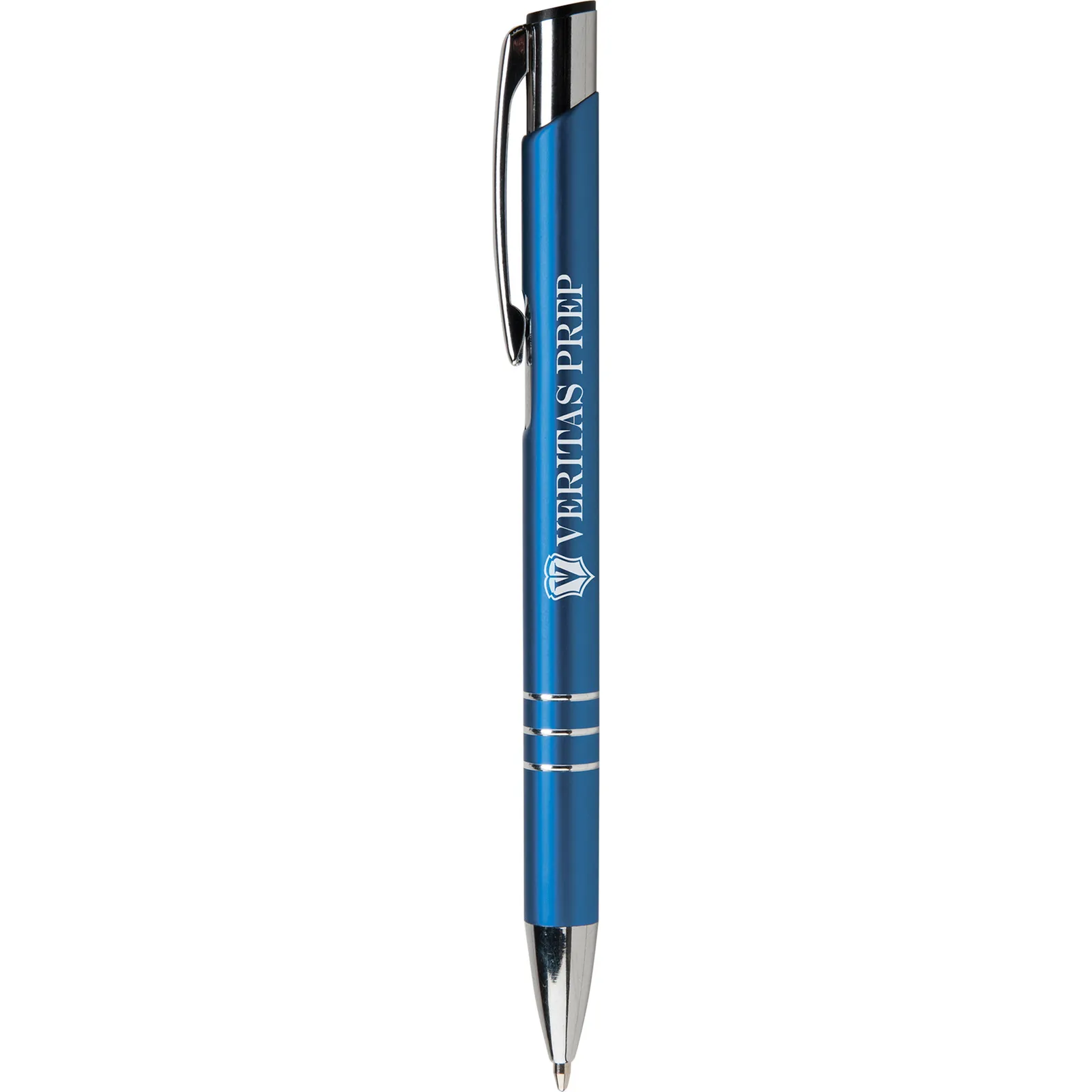 Executive Metal Pen Shimmer Finish Silver Accents - 5.4 in - product view 3