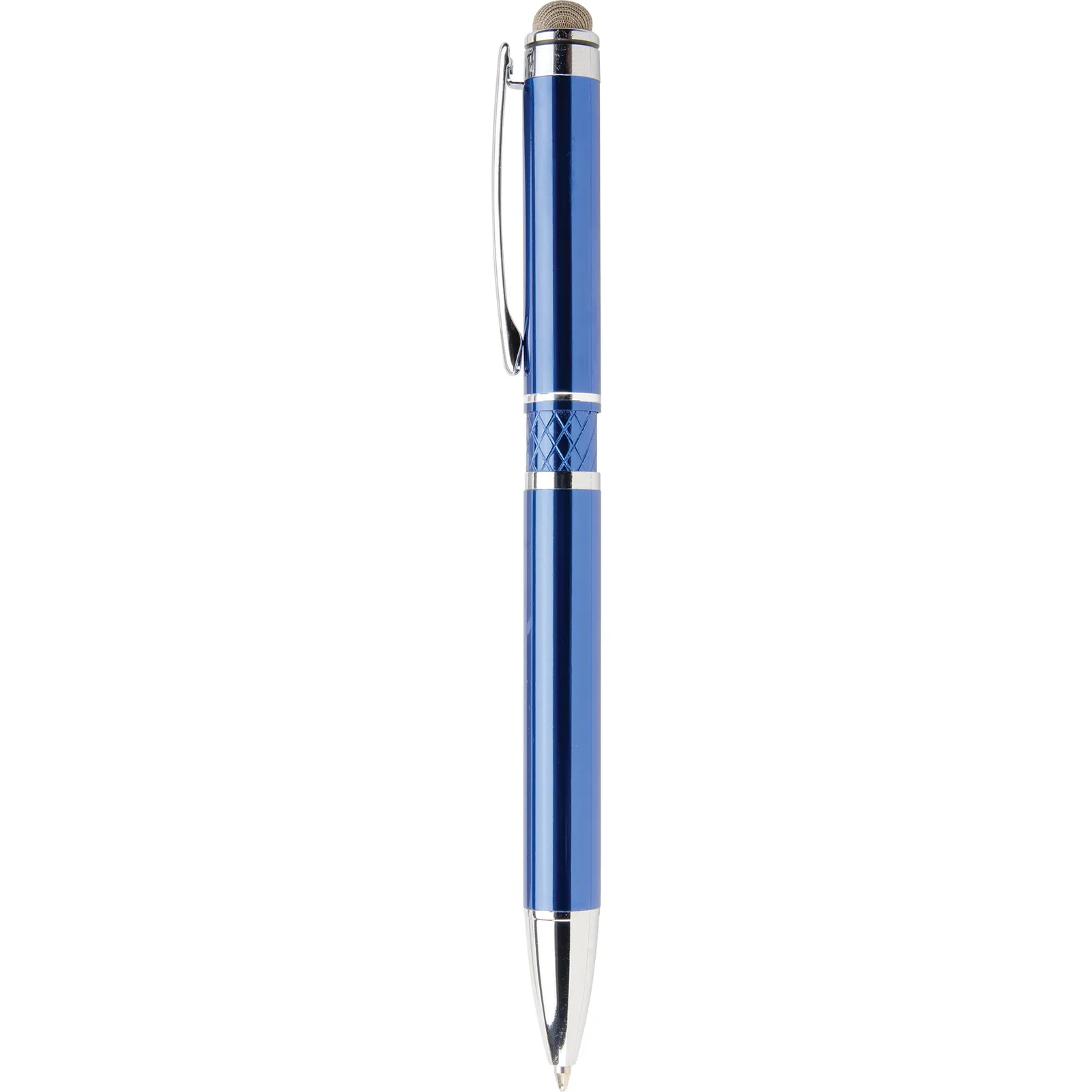Executive Stylus Pen Microfiber Tip Chrome - 5.6 in - blank view 10