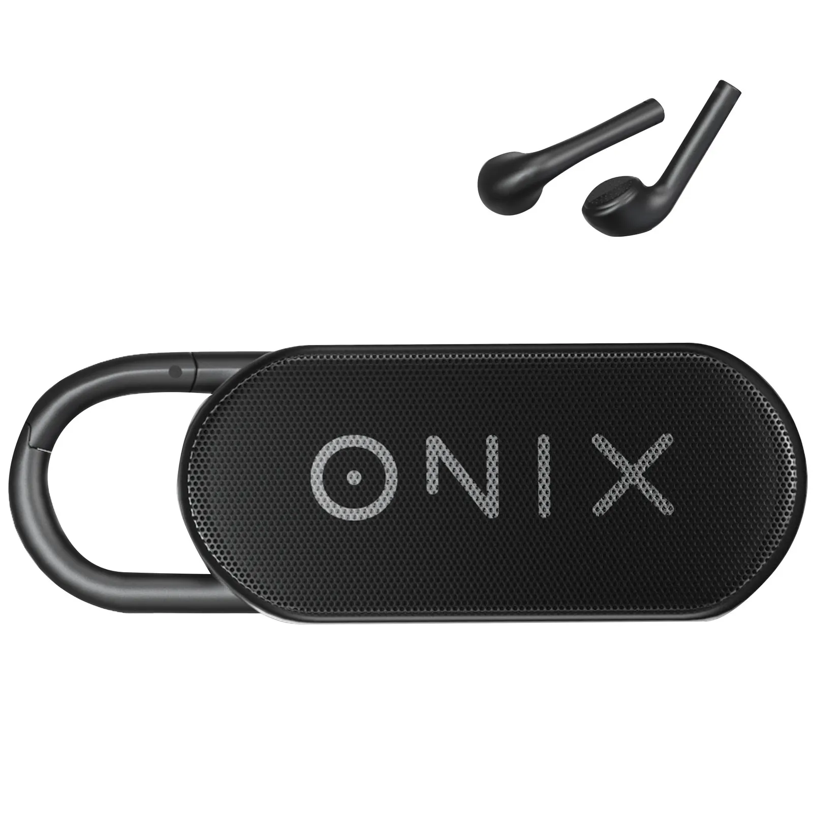 Clip-On Wireless Speaker with Earbuds - 3 Watt