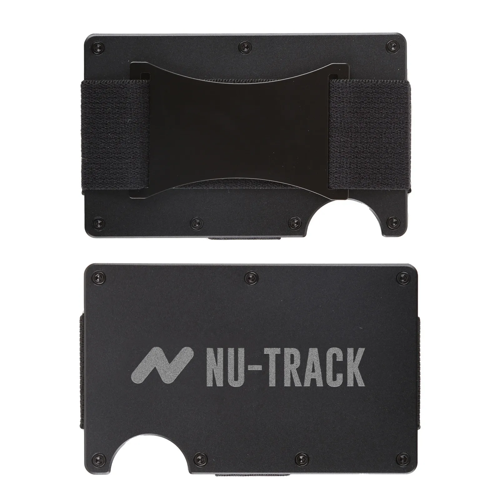 Aluminum Slim Wallet with Money Clip - 15 Card