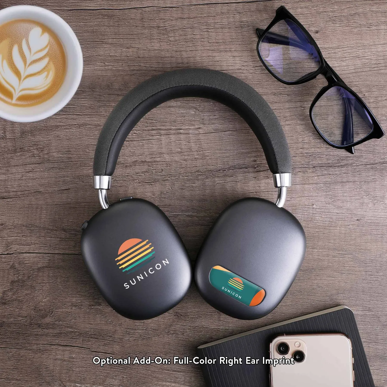 Wireless Headphones with Active Noise Cancellation