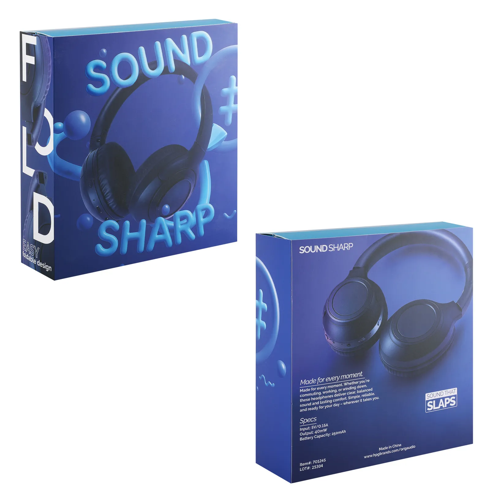 Wireless Headphones with Built-In Microphone - product view 8