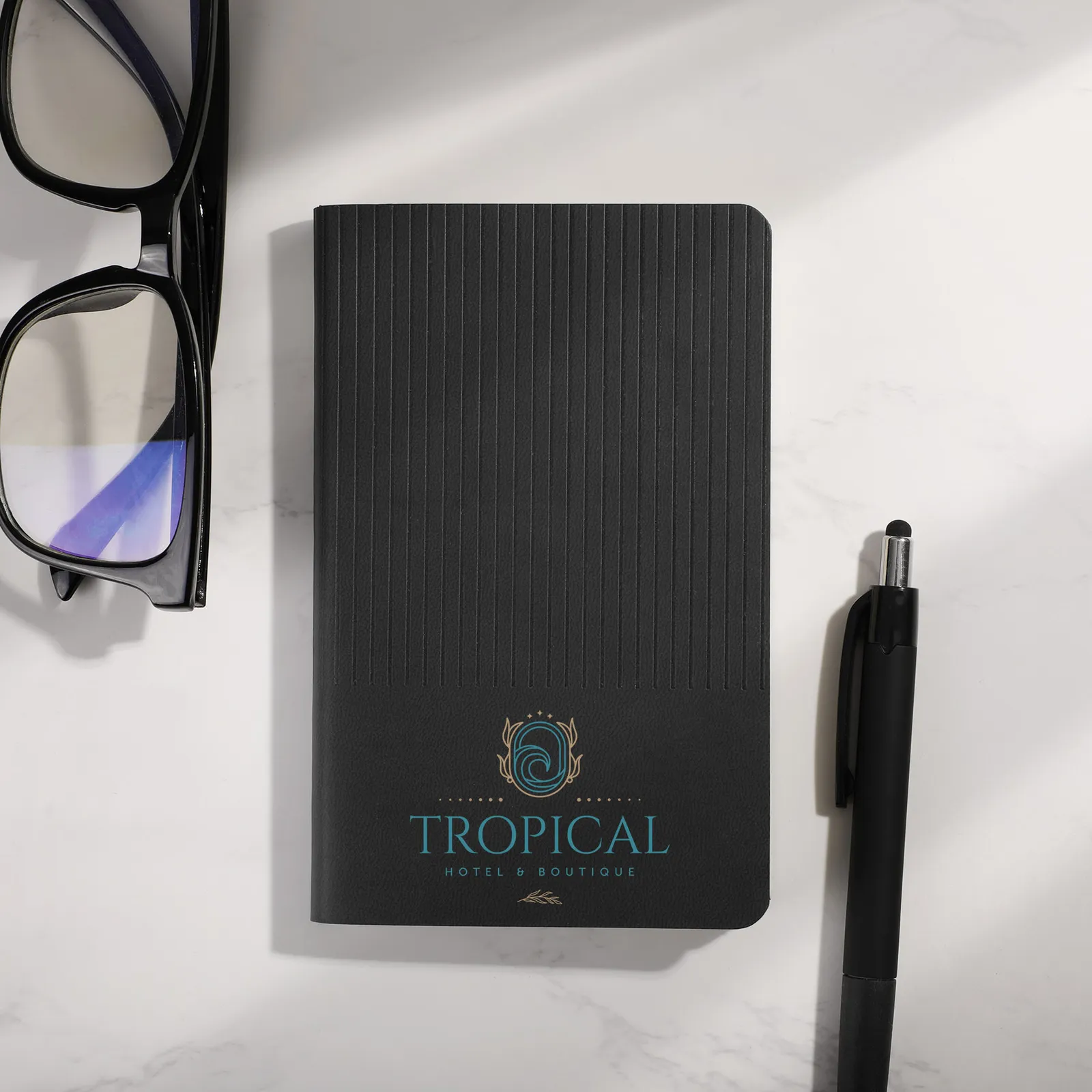 Pocket Notebook with Flat-Lay Binding - 3.5 x 5.5 in - product view 4