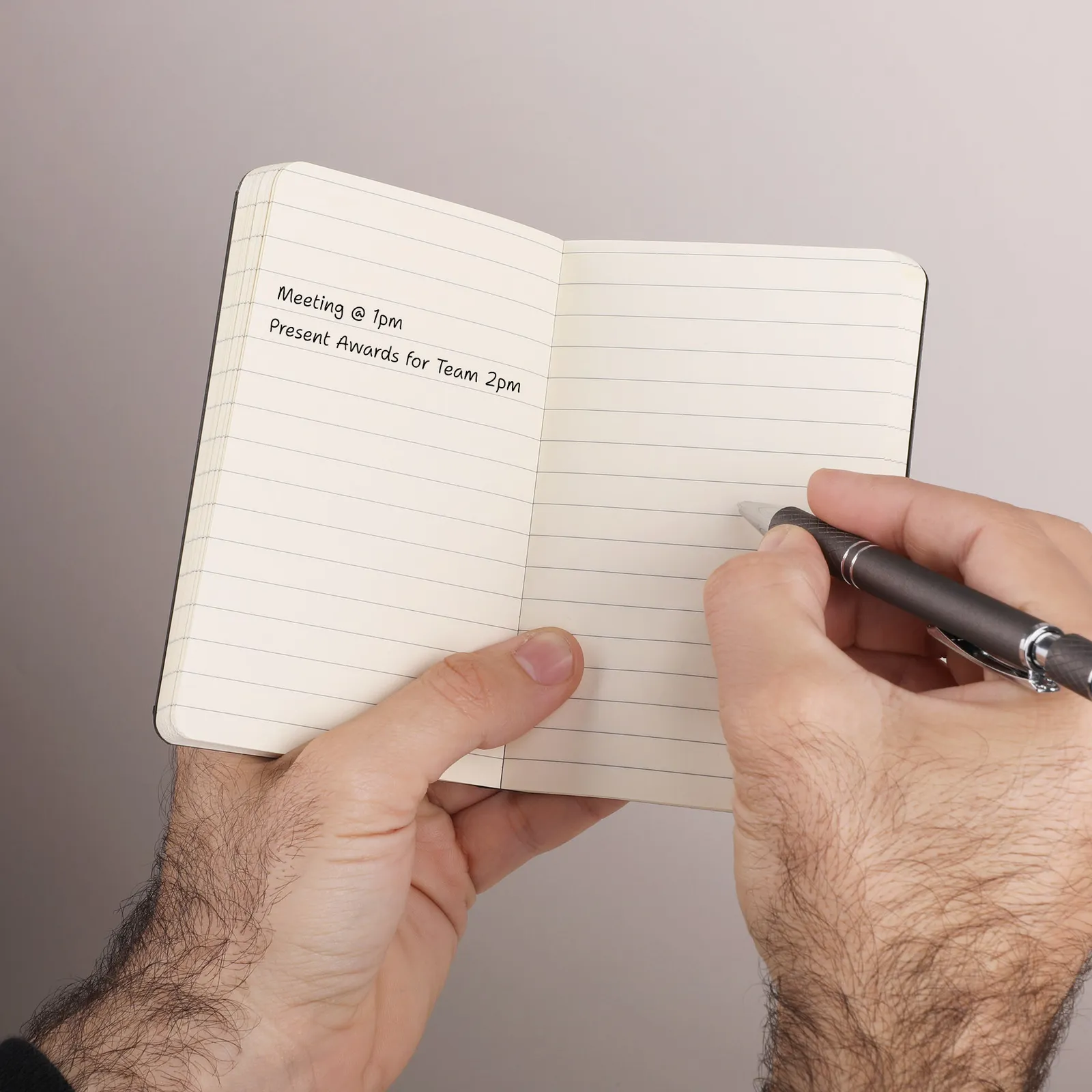 Pocket Notebook with Flat-Lay Binding - 3.5 x 5.5 in - product view 8