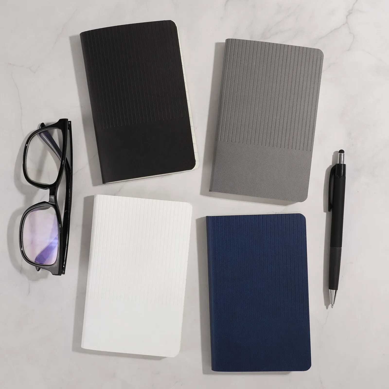 Pocket Notebook with Flat-Lay Binding - 3.5 x 5.5 in - blank view 17