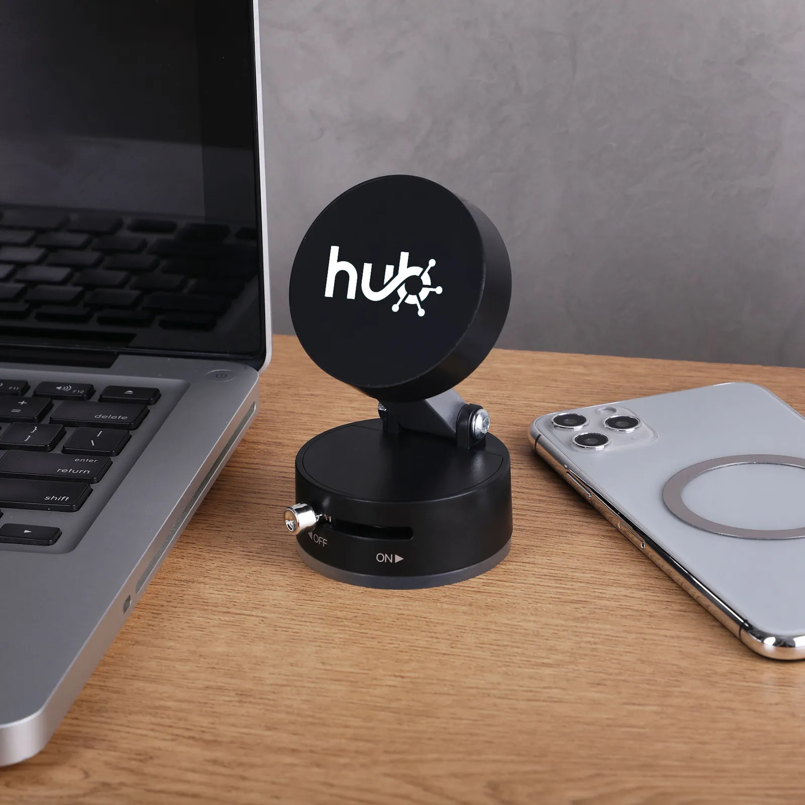 Magnetic Phone Holder with Suction Cup Base