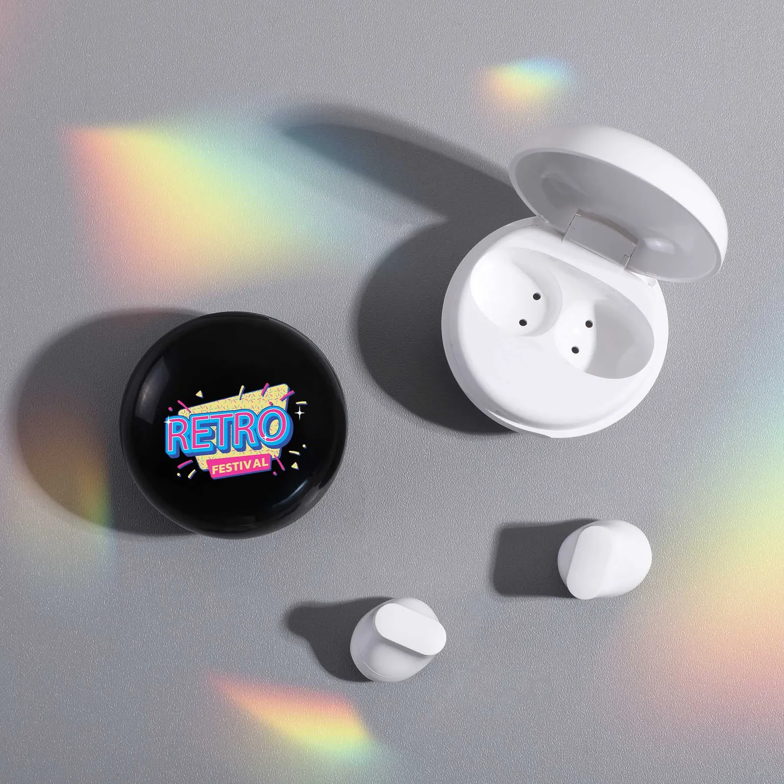 Wireless Earbuds Compact Charging Case Portable