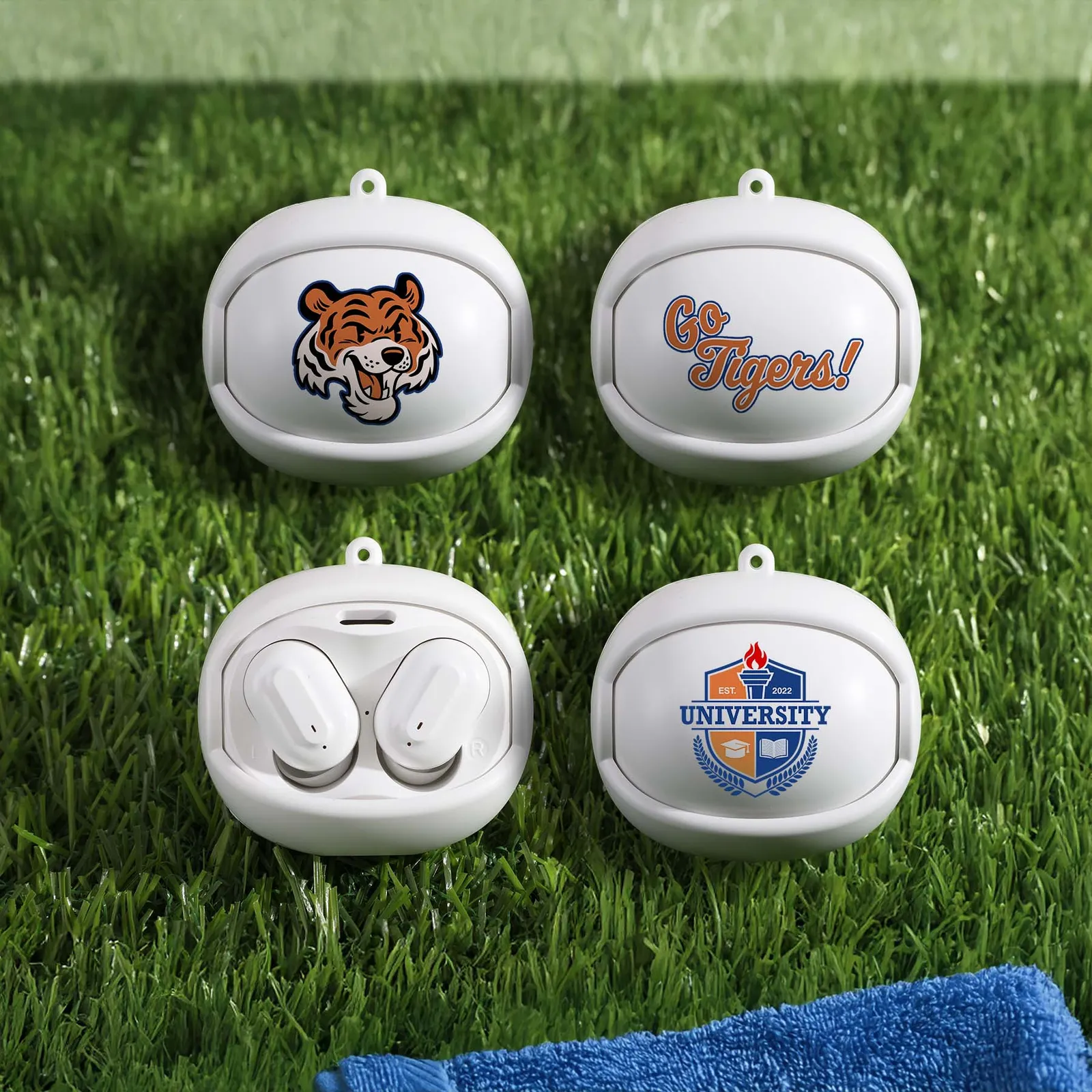 Wireless Earbuds with Rotating Case - Spinnergy - product view 5