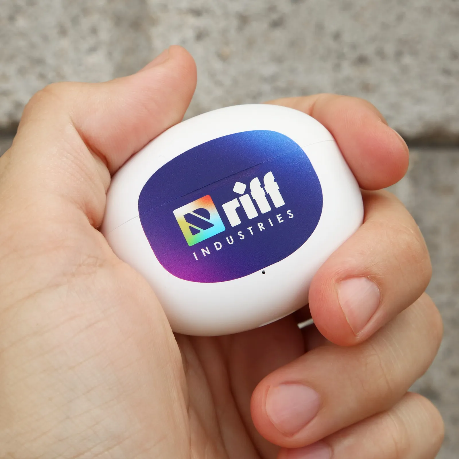 Wireless Earbuds ANC Recycled Case - 2 1/4 x 1 29/32 in - product view 2