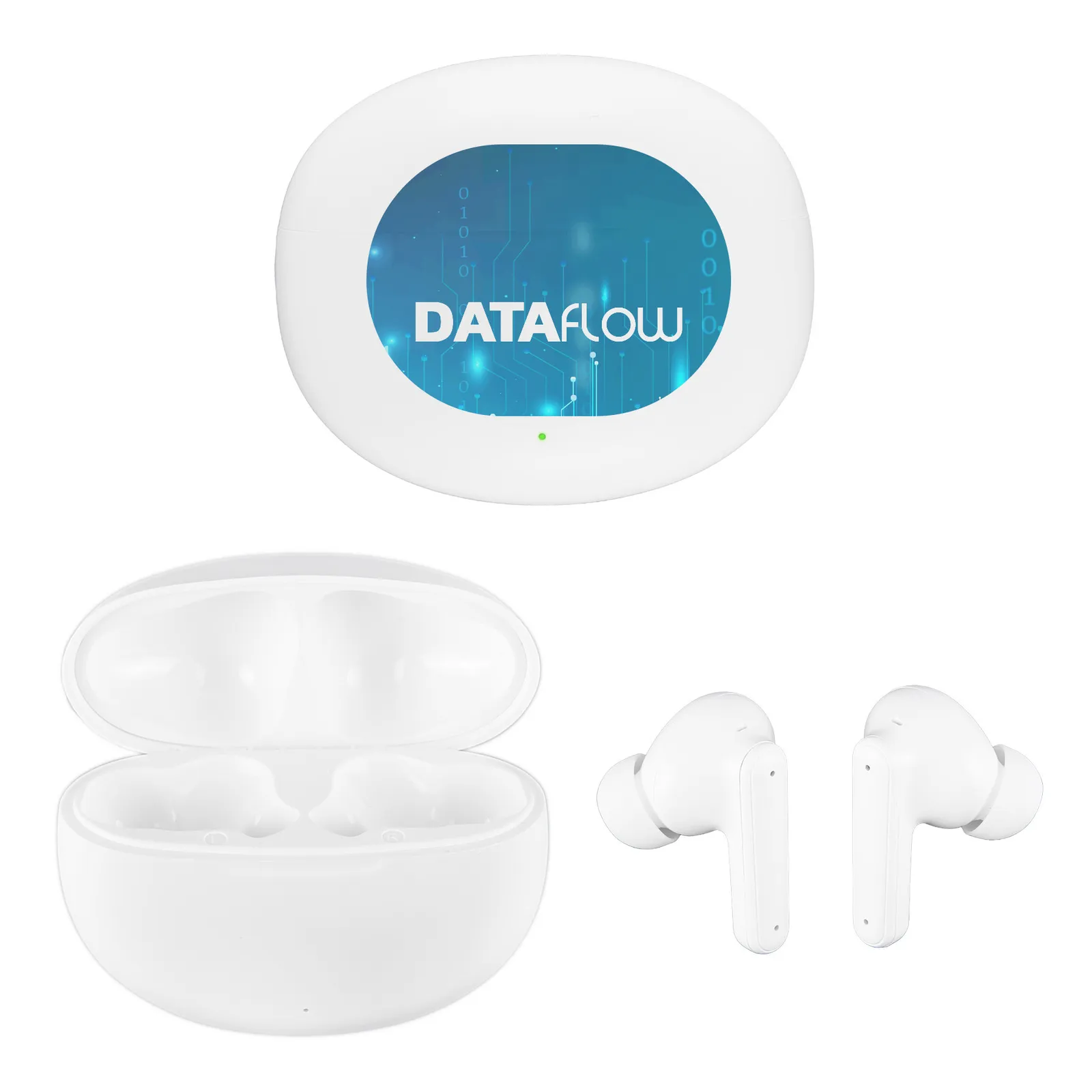 Wireless Earbuds ANC Recycled Case - 2 1/4 x 1 29/32 in - product view 4