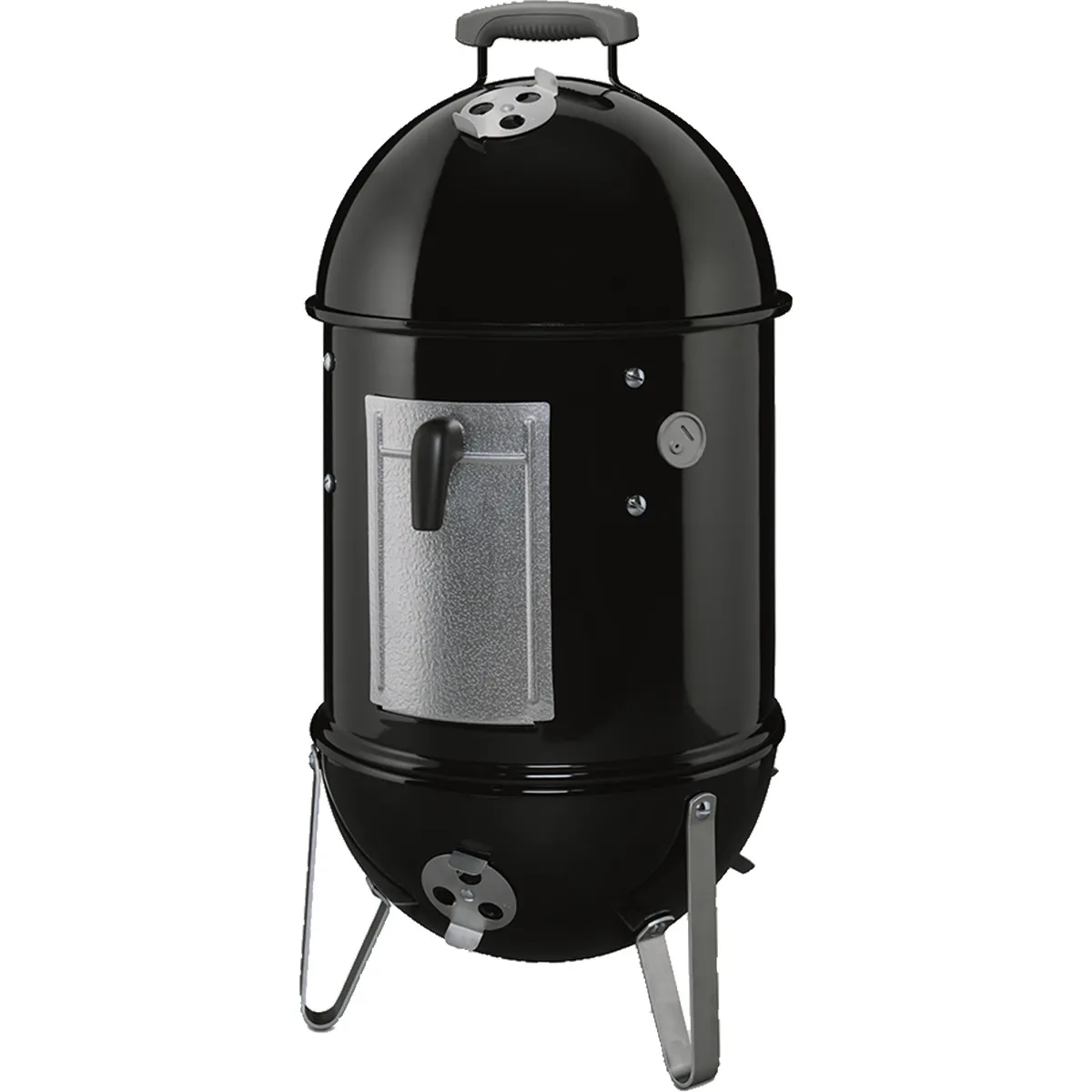 Smoker Porcelain Enamel Charcoal BBQ - 14 in