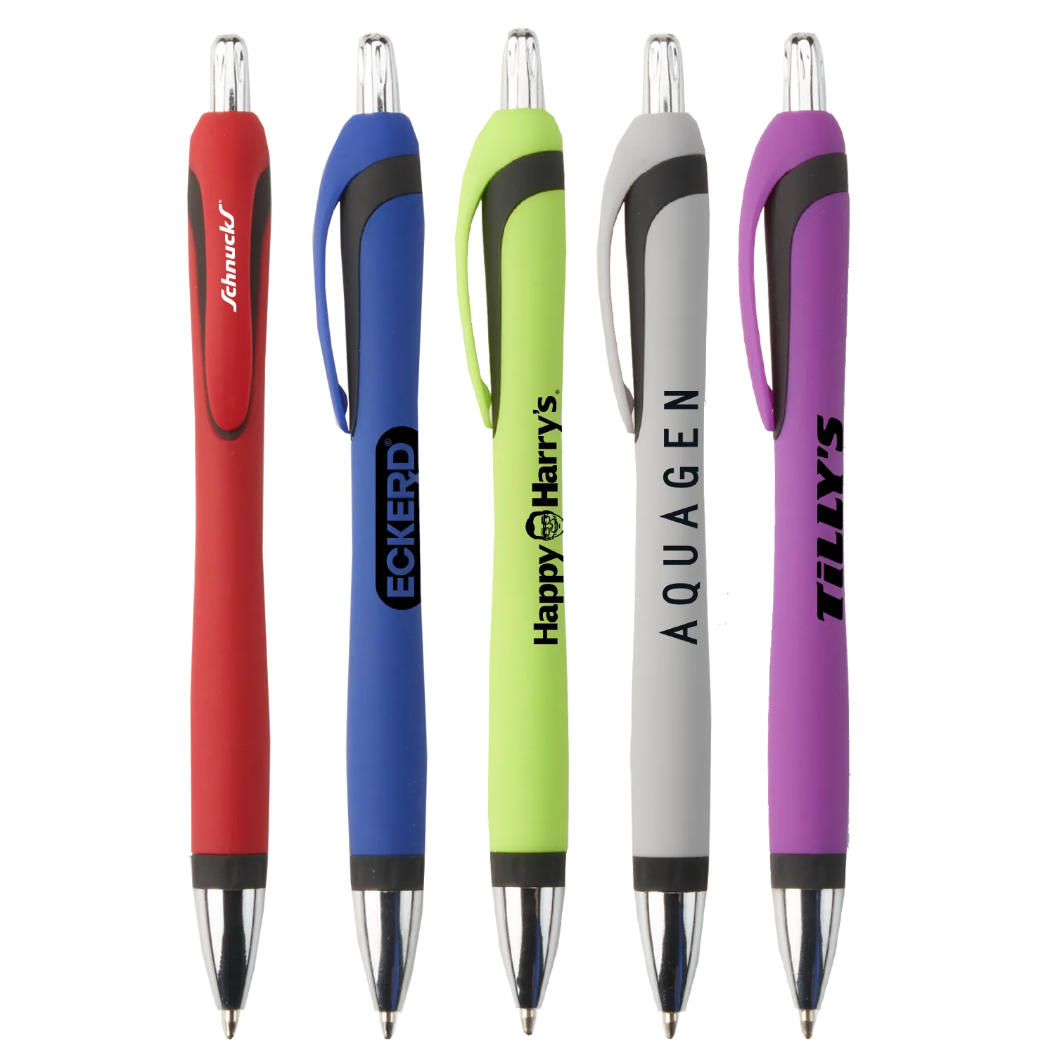 Velvet-Touch Ballpoint Pen Wide Body Design - 5.5 in