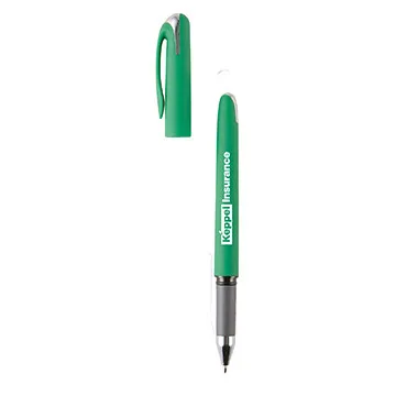 Gel Pen Velvet-Touch Metallic Cap Design - 5.88 in - product view 6