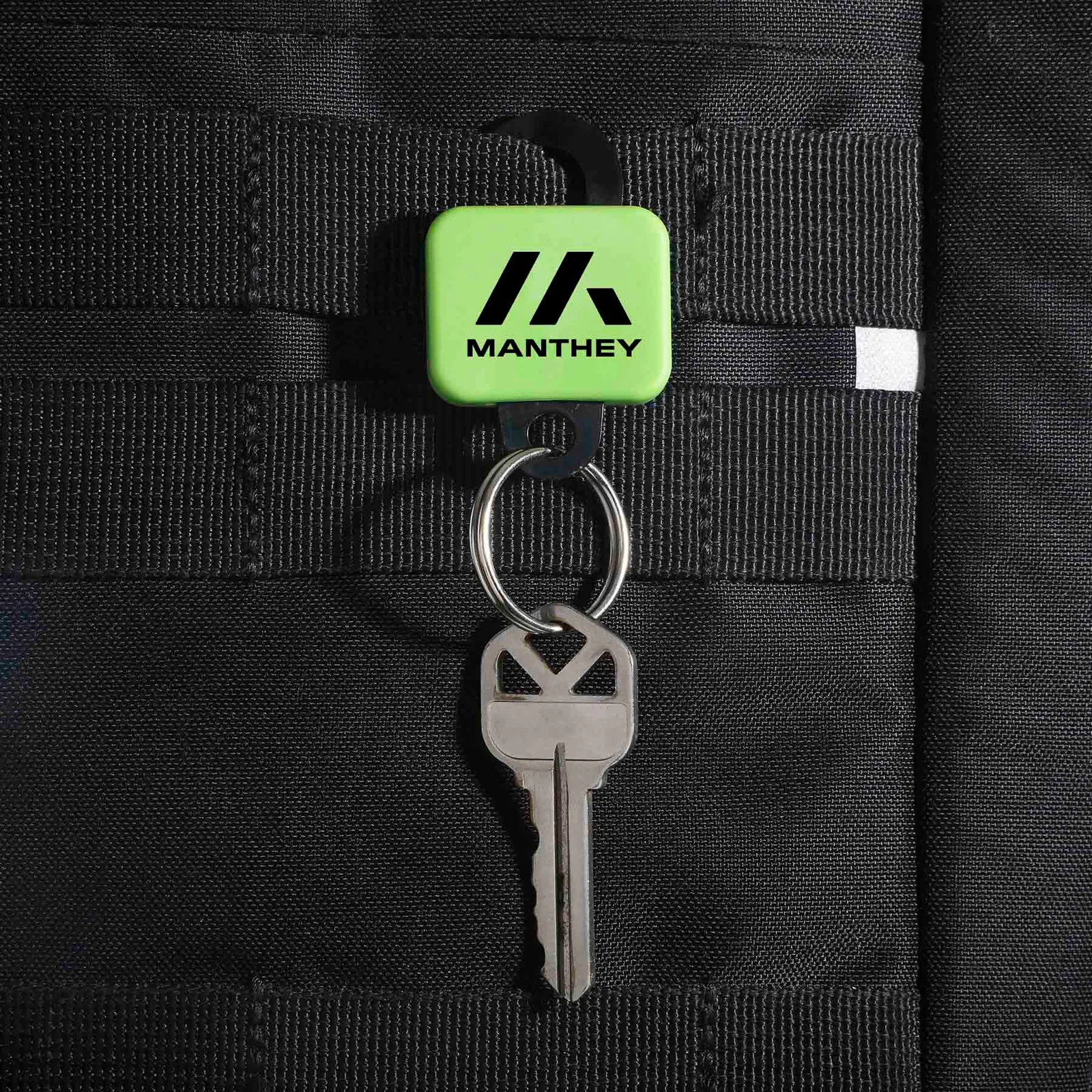 Clip-On Keyholder with Patented Quick-Attach Design