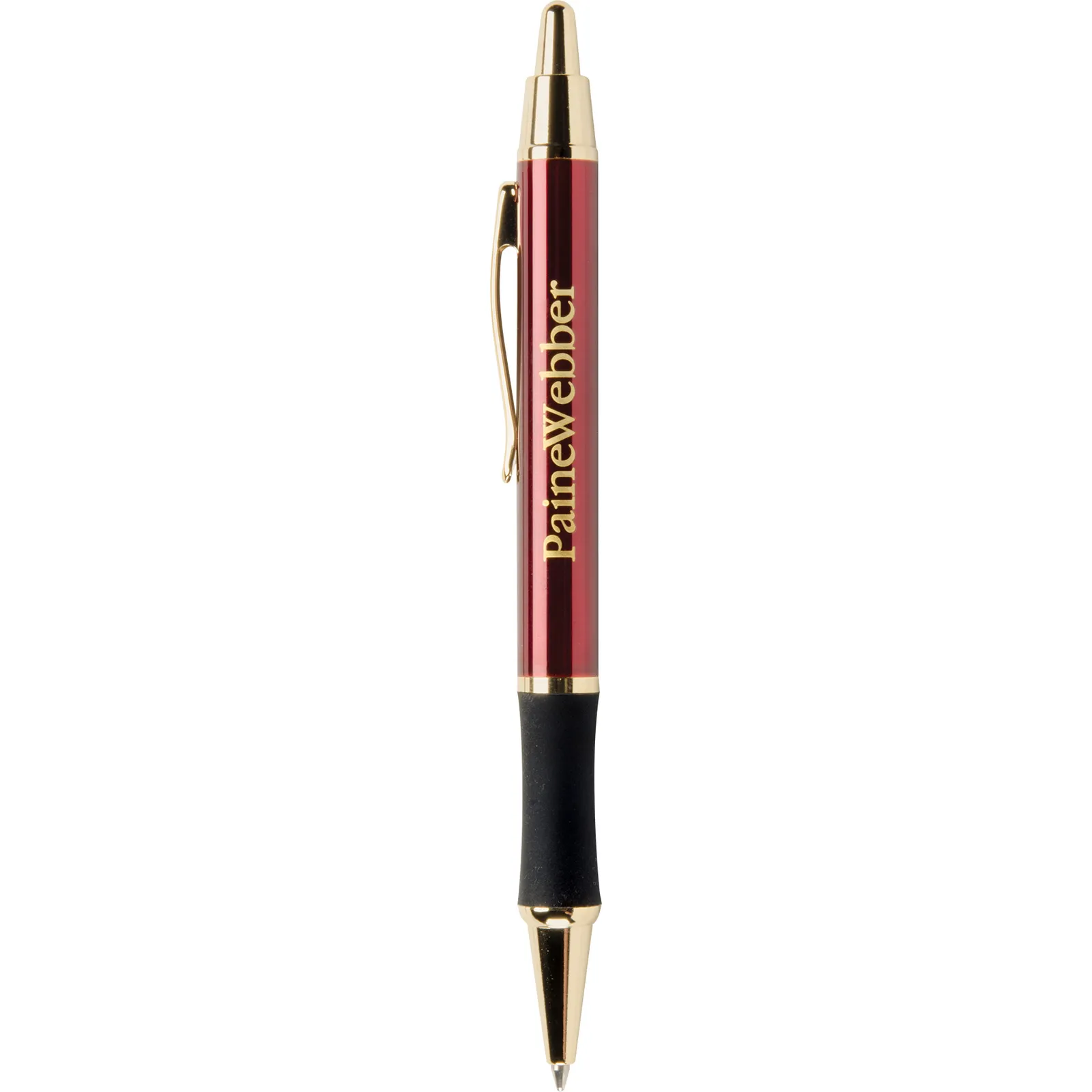 Executive Pen with 24K Gold Accents and Rubber Grip - product view 2