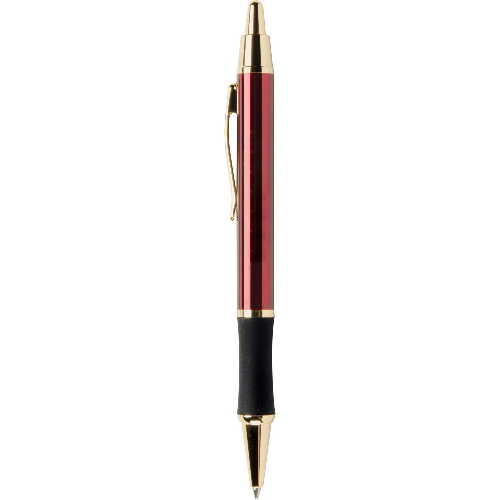 Executive Pen with 24K Gold Accents and Rubber Grip - blank view 5