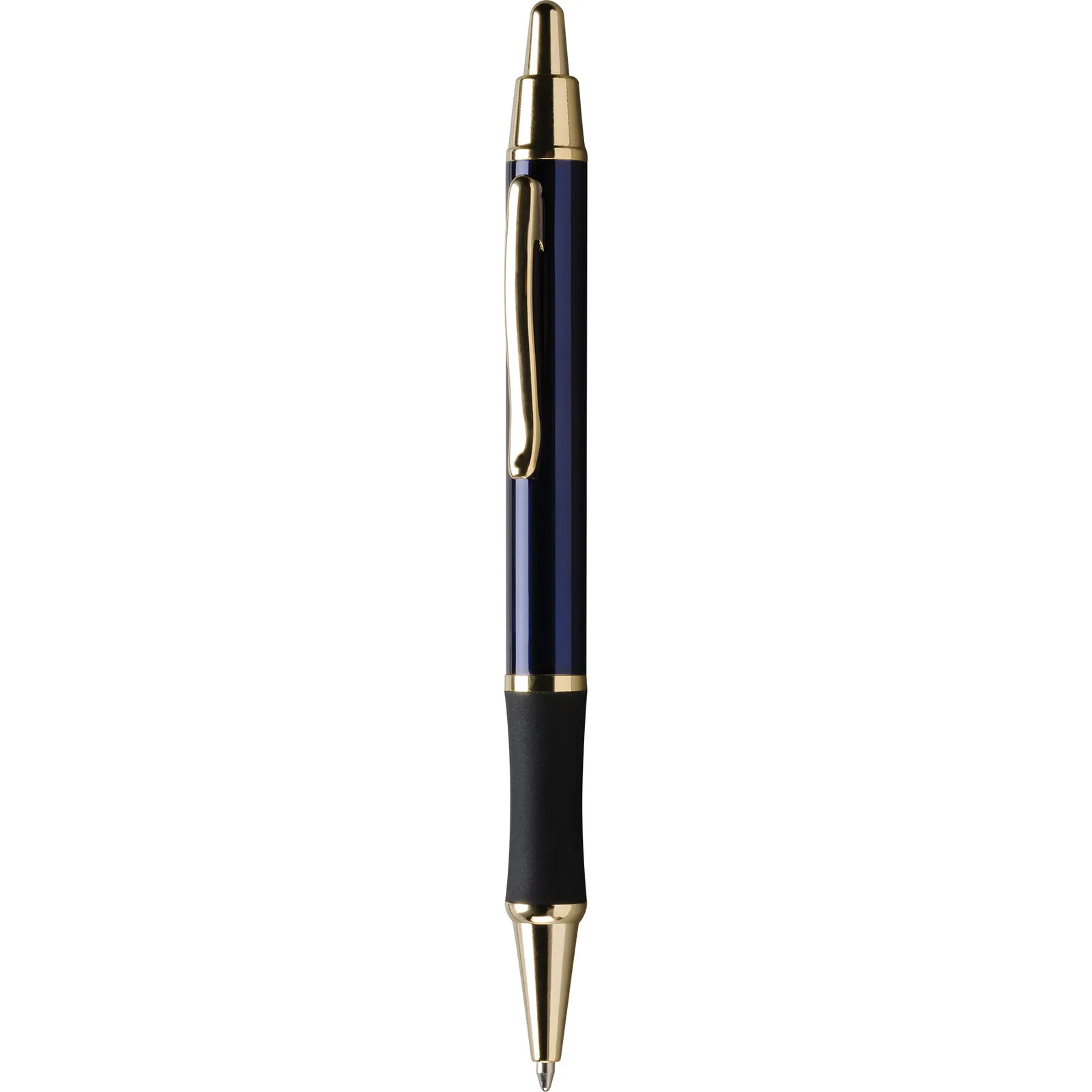 Executive Pen with 24K Gold Accents and Rubber Grip - blank view 6