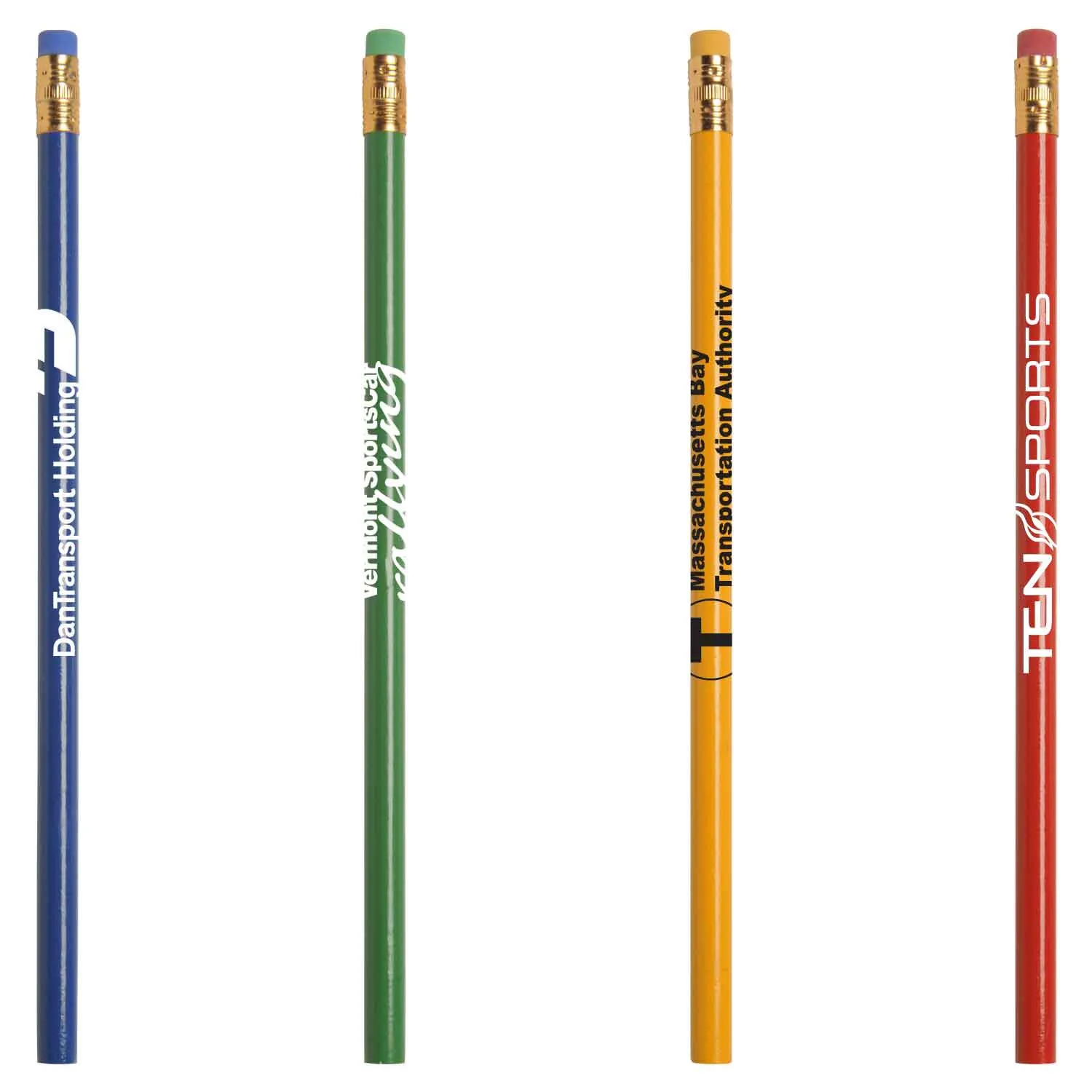 Recycled Newspaper Pencil with Matching Eraser - 7 1/2 in