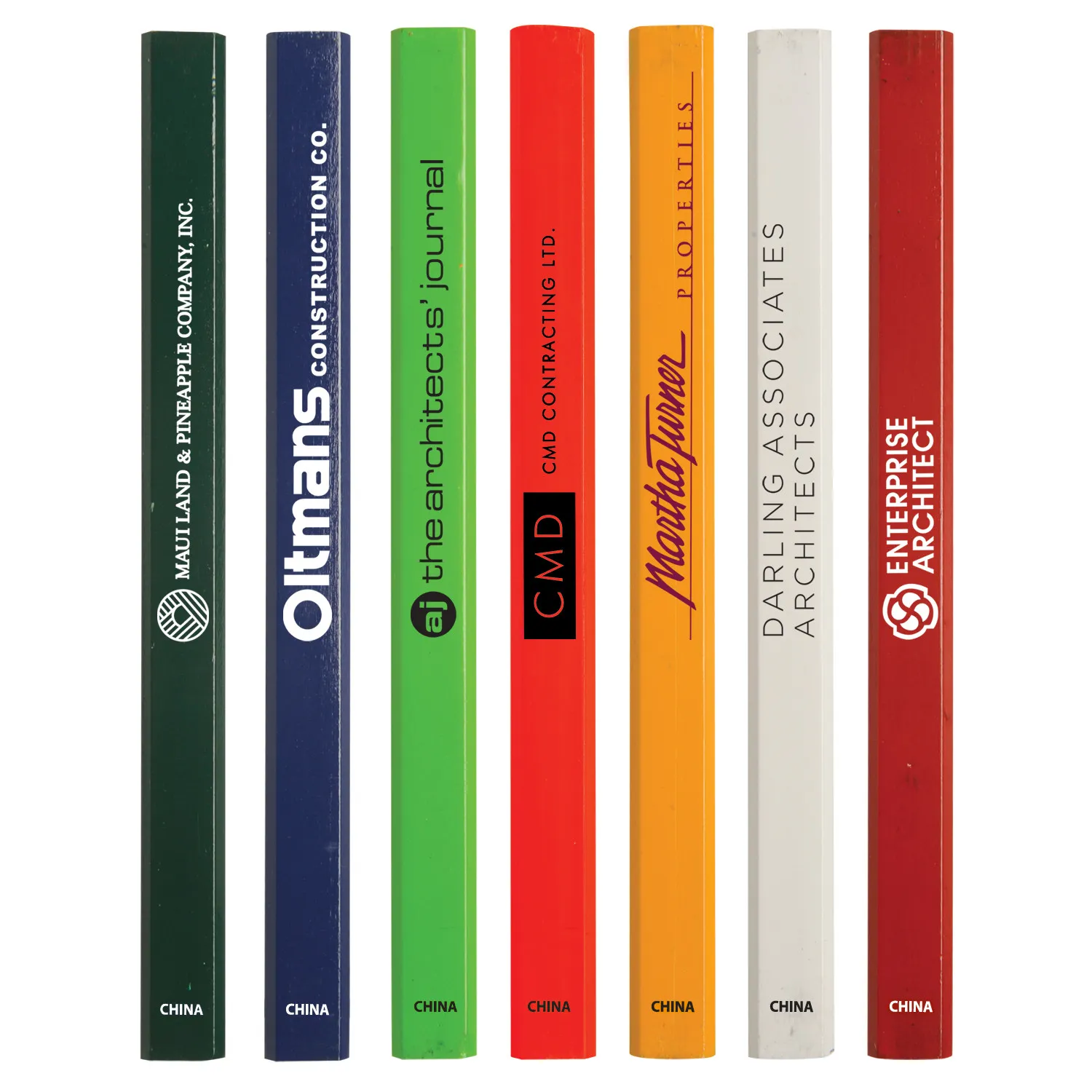 Carpenter Pencil Rectangular Shape Wooden - 7 in