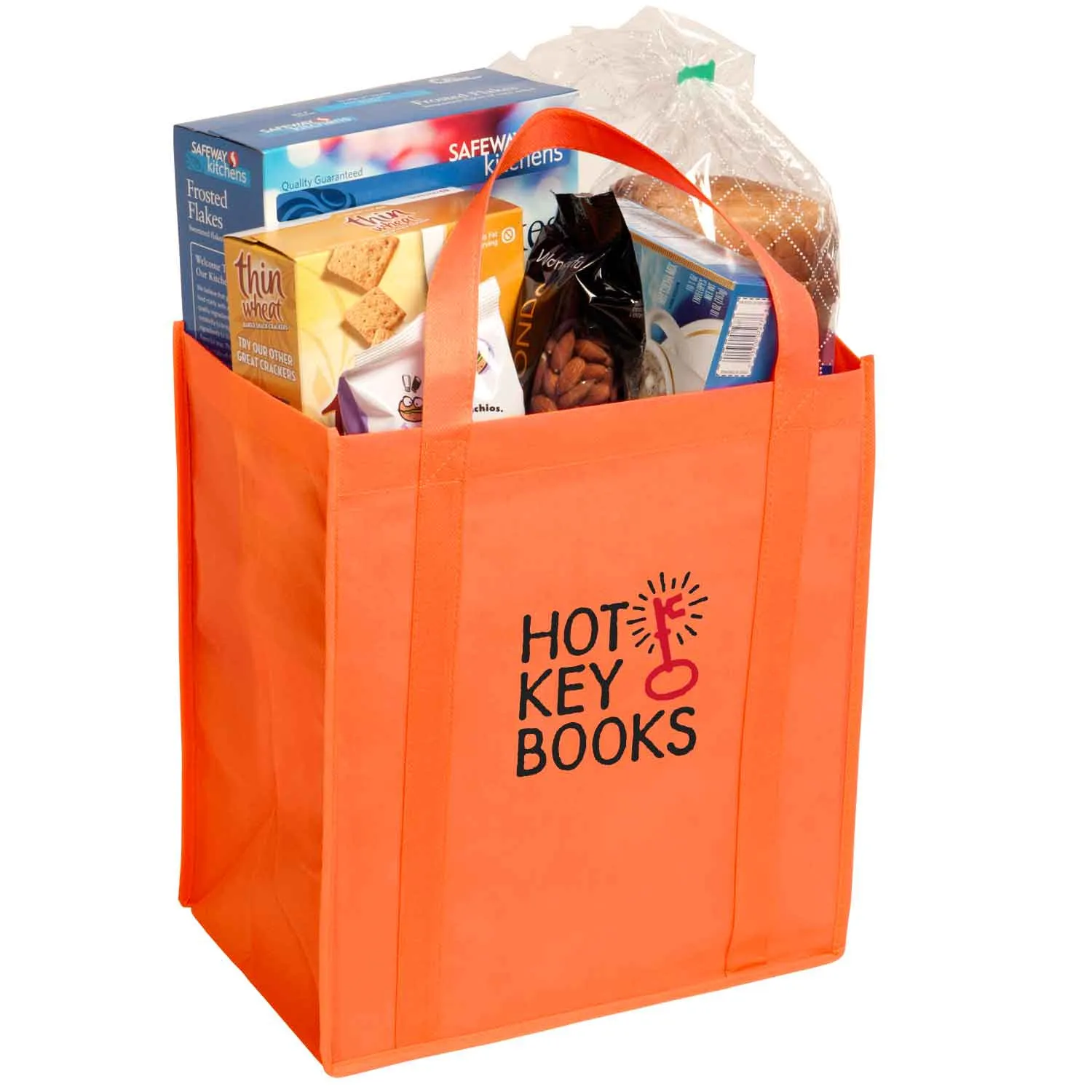 Custom Tote Bag Non-Woven Grocery - 12 x 13 x 8 in - product view 10