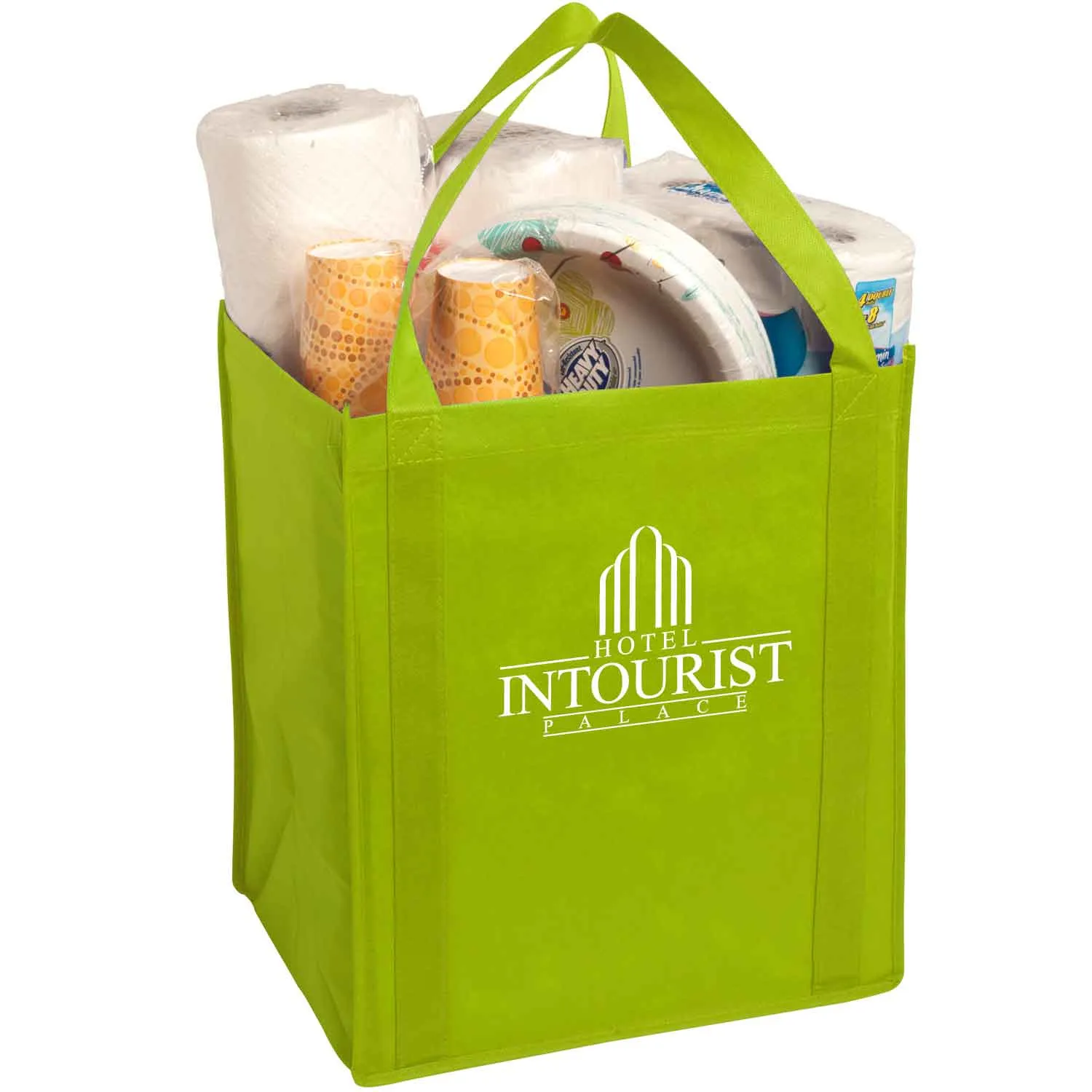 Custom Tote Bag Large Non-Woven Grocery - 13 x 15 x 10 in - product view 7