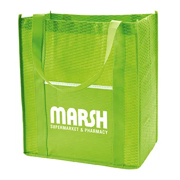 Custom Tote Bag Riptide Wave Textured - 13 x 15 x 8 in - product view 3