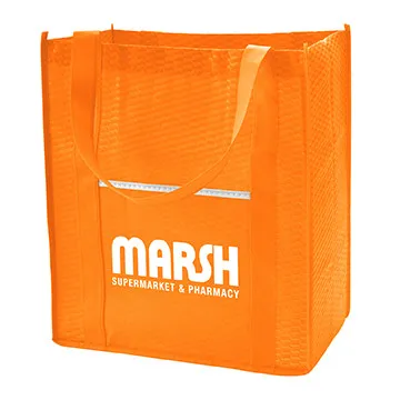 Custom Tote Bag Riptide Wave Textured - 13 x 15 x 8 in - product view 5