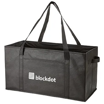 Custom Tote Bag Non-Woven Storage Large - 21.5 x 11.5 x 9.75 in - product view 2