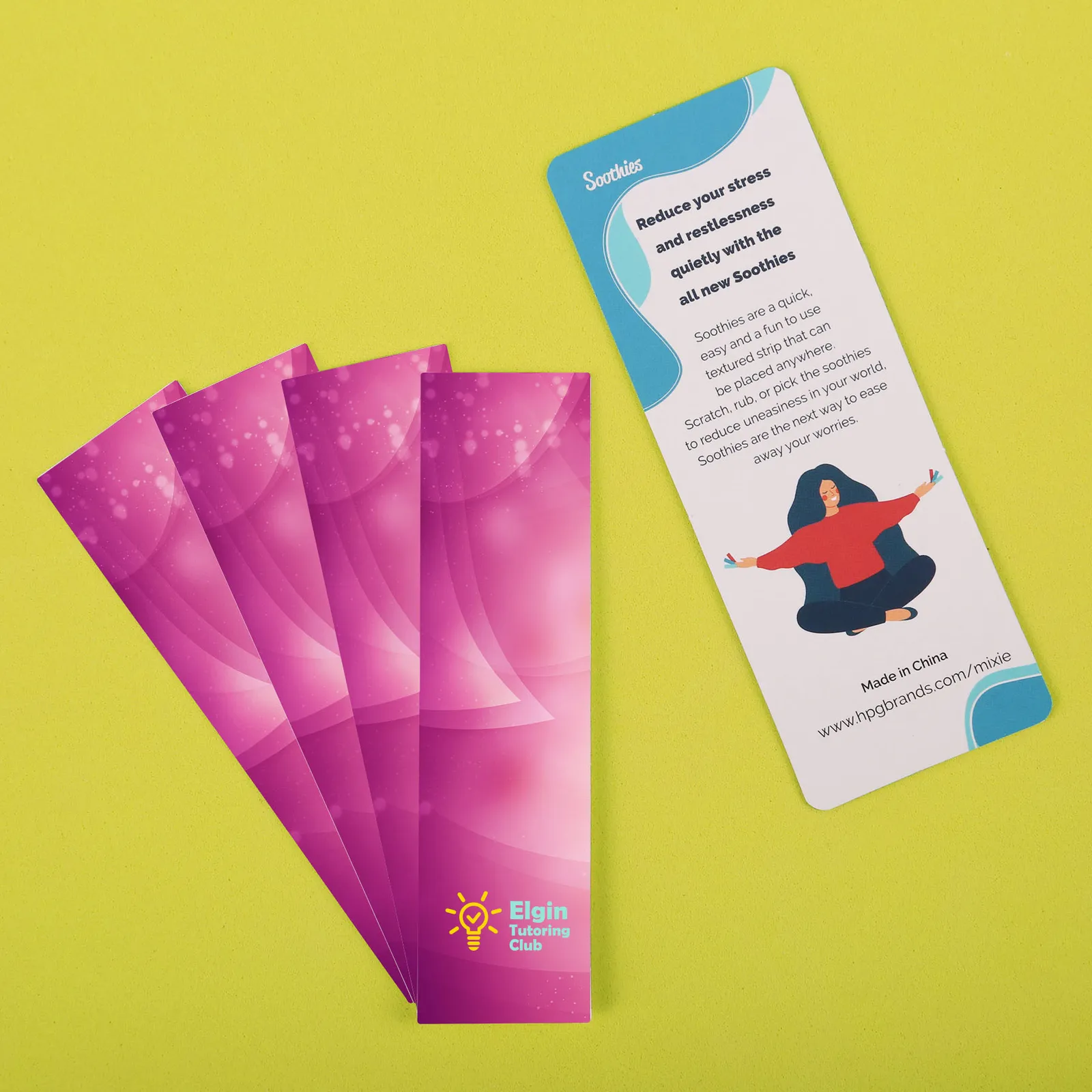 Sensory Strip Textured Stress Relief Adhesive Backing