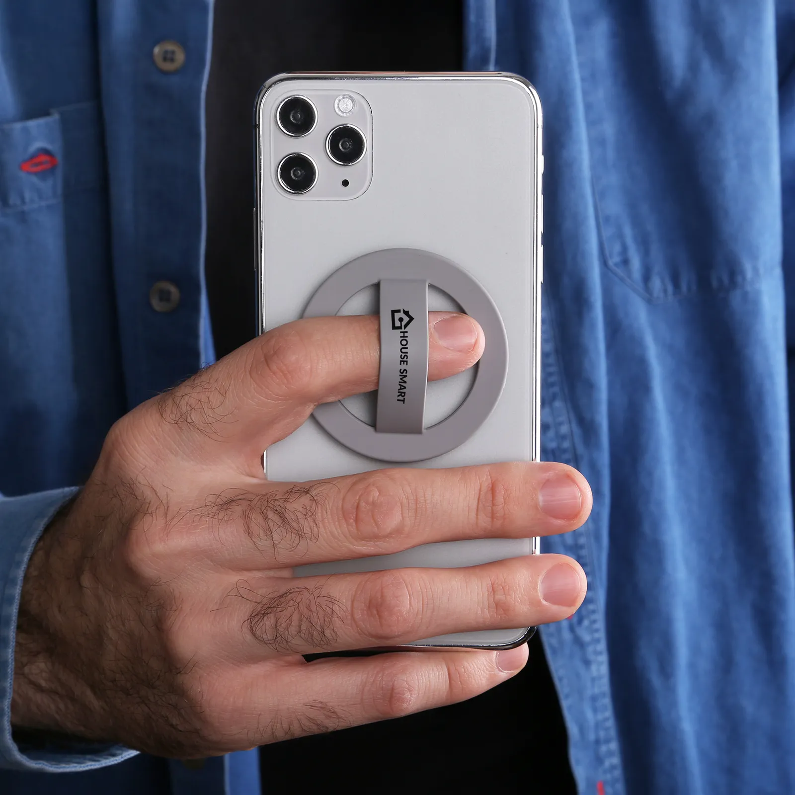 Phone Grip Magnetic Silicone Loop - 2.25 in DIA - product view 5