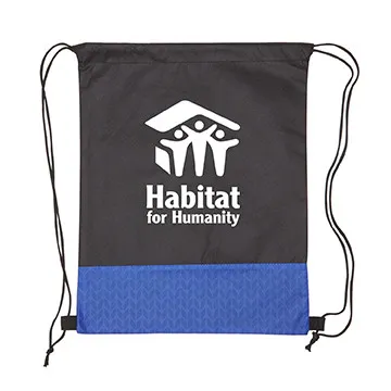 Custom Drawstring Backpack Non-Woven Dual Handle - 13 x 16 in - product view 4