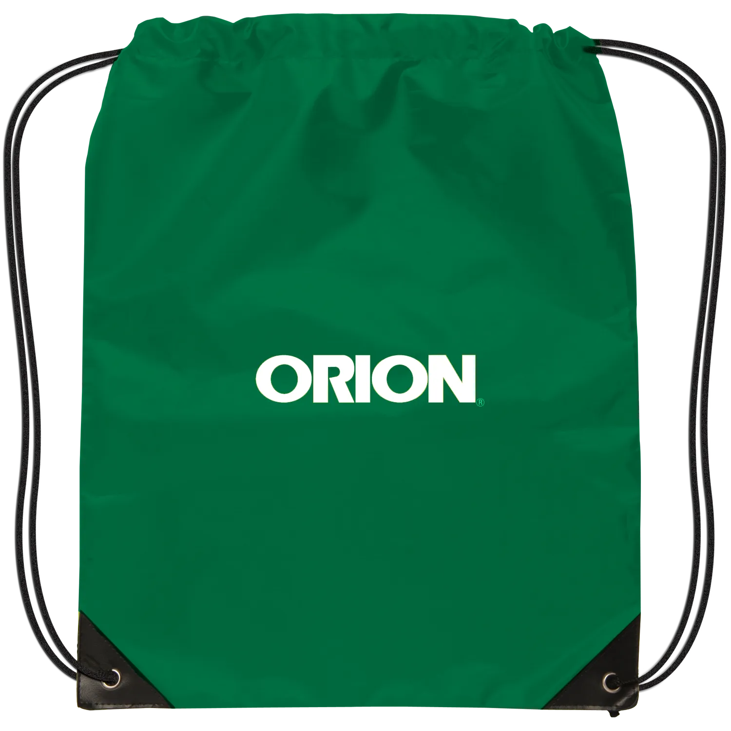 Custom Drawstring Backpack Polyester Reinforced - 14 x 17 in - product view 5