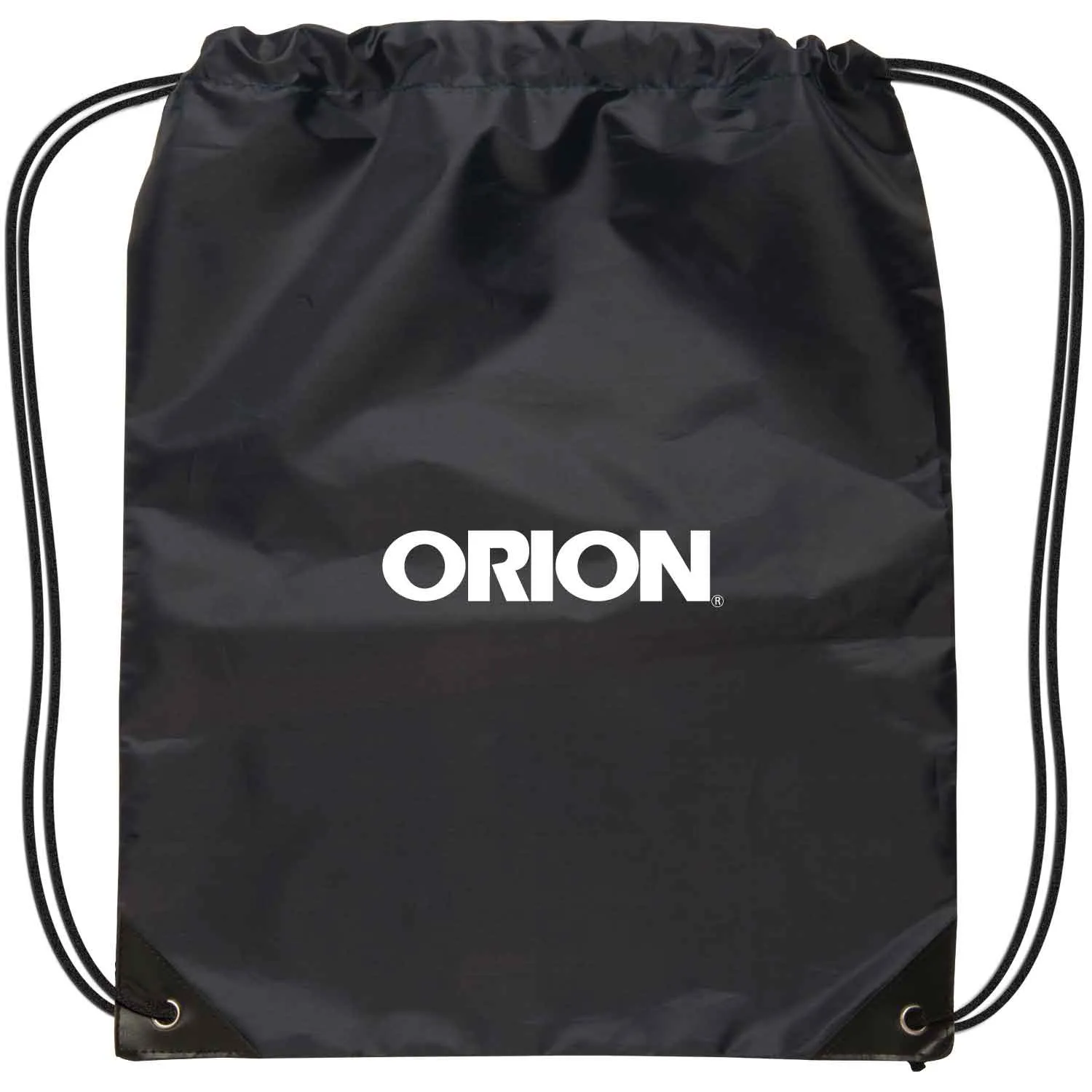 Custom Drawstring Backpack Polyester Reinforced - 14 x 17 in - product view 7
