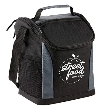 Lunch Bag Insulated Ripstop Double Zipper - 9 x 11 in
