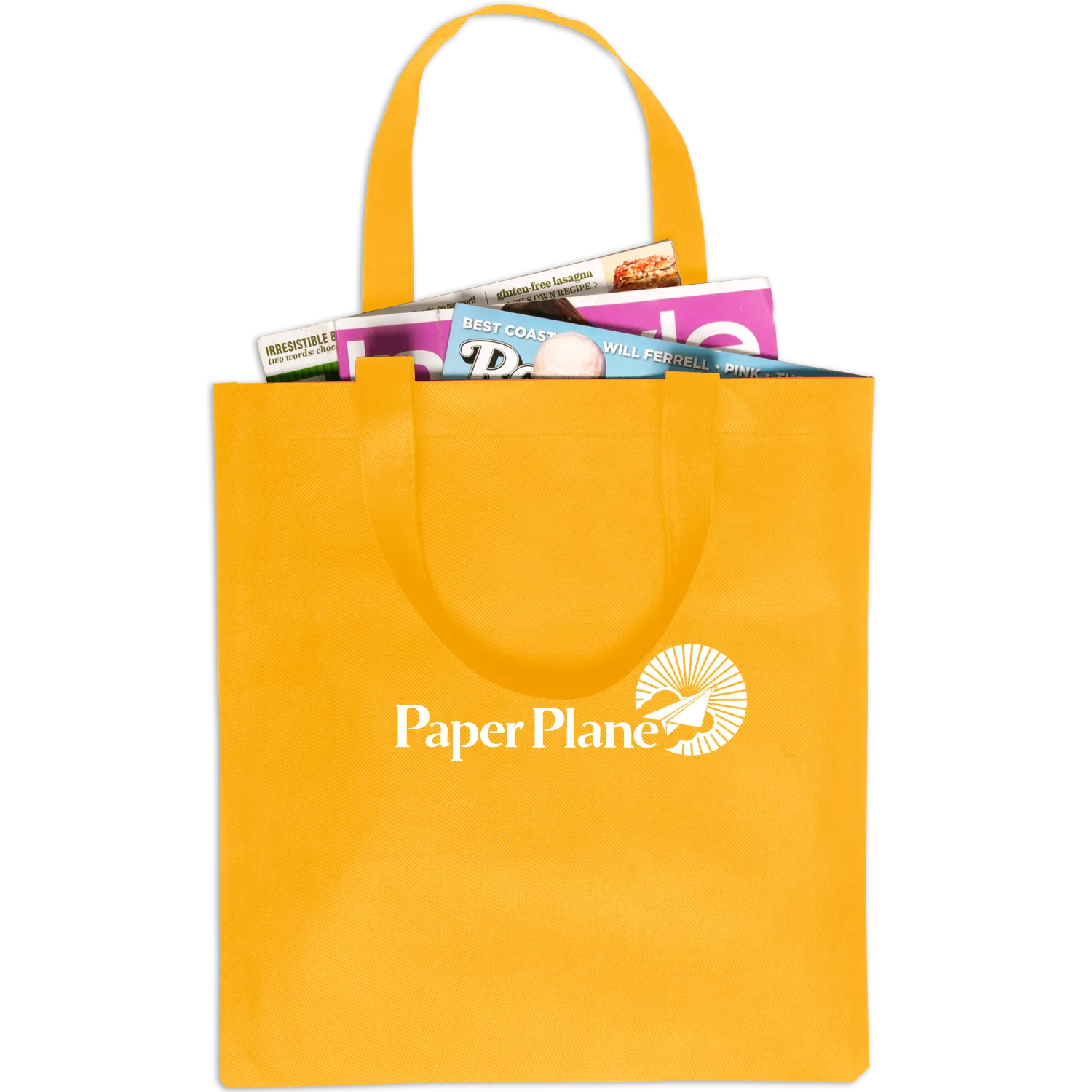 Custom Tote Bag RPET Non-Woven - 13 1/4 x 14 in - product view 13