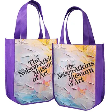 Custom Tote Bag Curve Bottom 2-Sided - 9 x 12 x 4.5 in