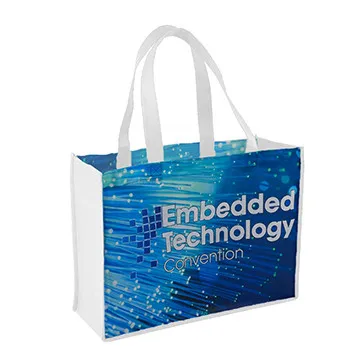 Custom Tote Bag Shopping 2-Sided Large - 16 x 12 x 6 in - product view 3