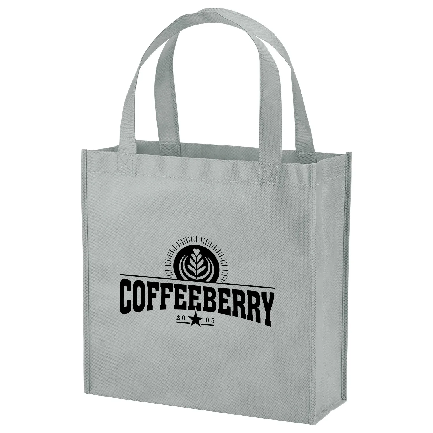 Custom Tote Bag Non-Woven Market Style - 13 x 13 in - product view 13