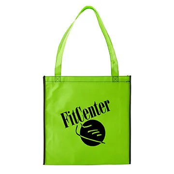 Custom Tote Bag Non-Woven Two-Tone Convention - 15 x 15 in - product view 7
