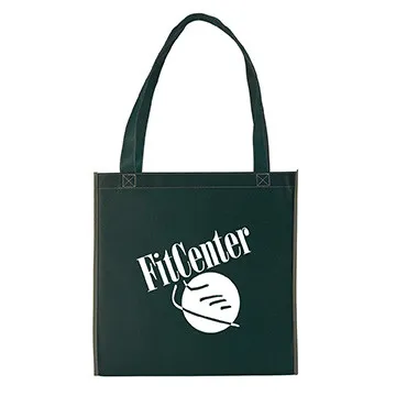 Custom Tote Bag Non-Woven Two-Tone Convention - 15 x 15 in - product view 8