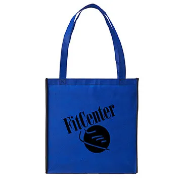 Custom Tote Bag Non-Woven Two-Tone Convention - 15 x 15 in - product view 10