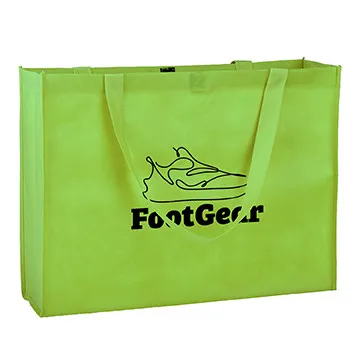Custom Tote Bag Non-Woven Large Shopping Style - 20 x 15 in - product view 7