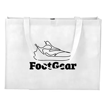 Custom Tote Bag Non-Woven Large Shopping Style - 20 x 15 in - product view 14
