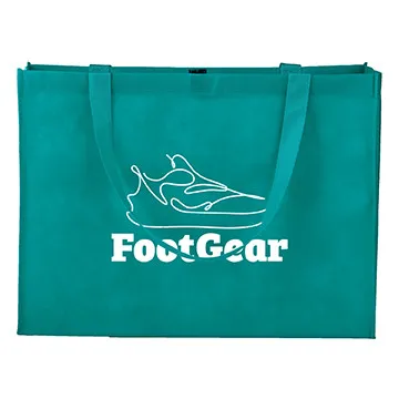 Custom Tote Bag Non-Woven Large Shopping Style - 20 x 15 in - product view 15