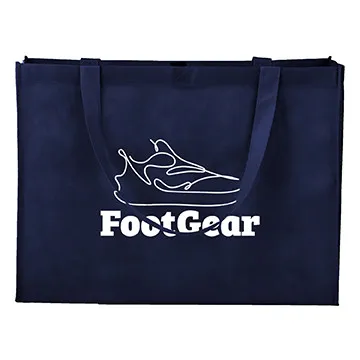 Custom Tote Bag Non-Woven Large Shopping Style - 20 x 15 in - product view 20