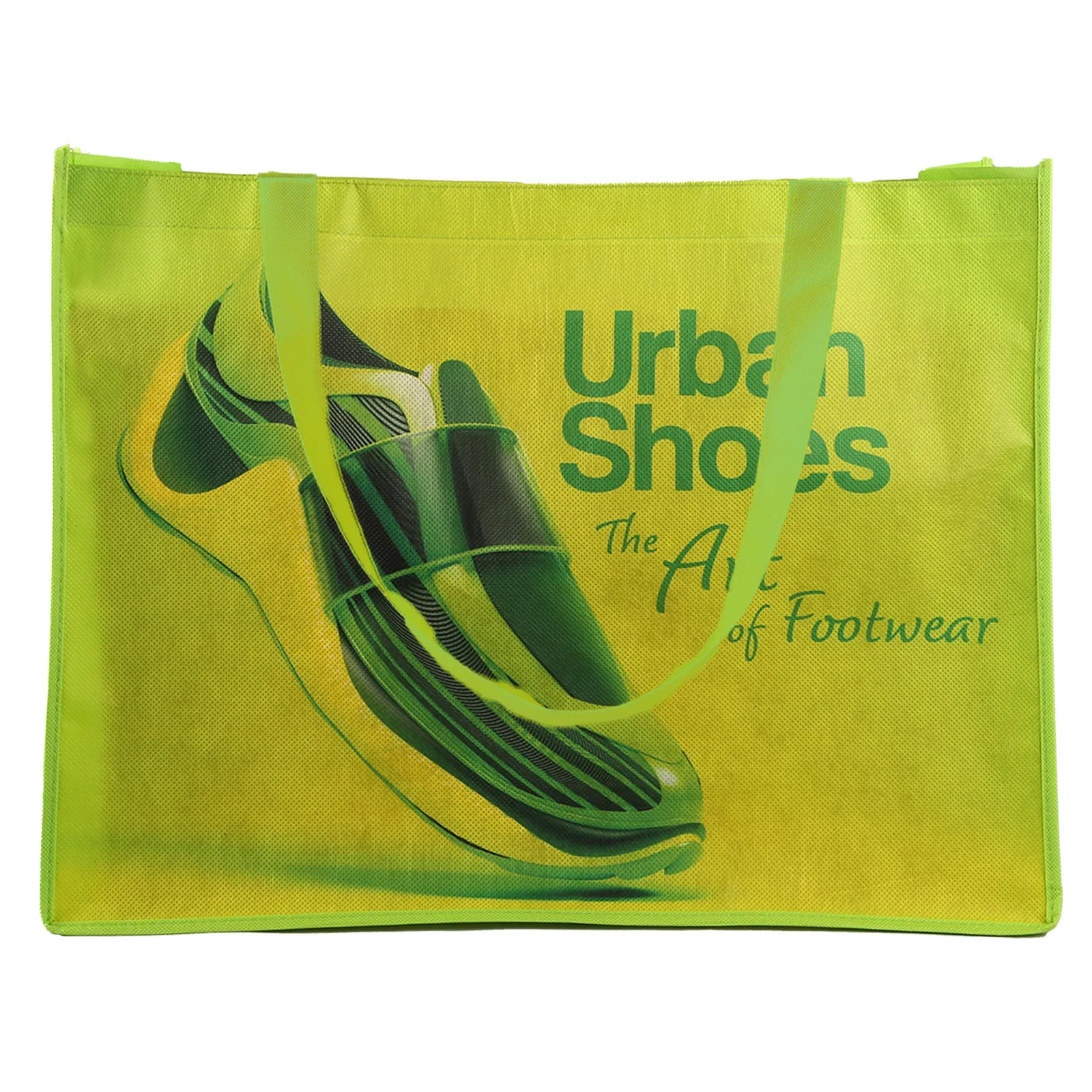 Custom Tote Bag Non-Woven Sublimated Shopping - 20 x 15 in - product view 4