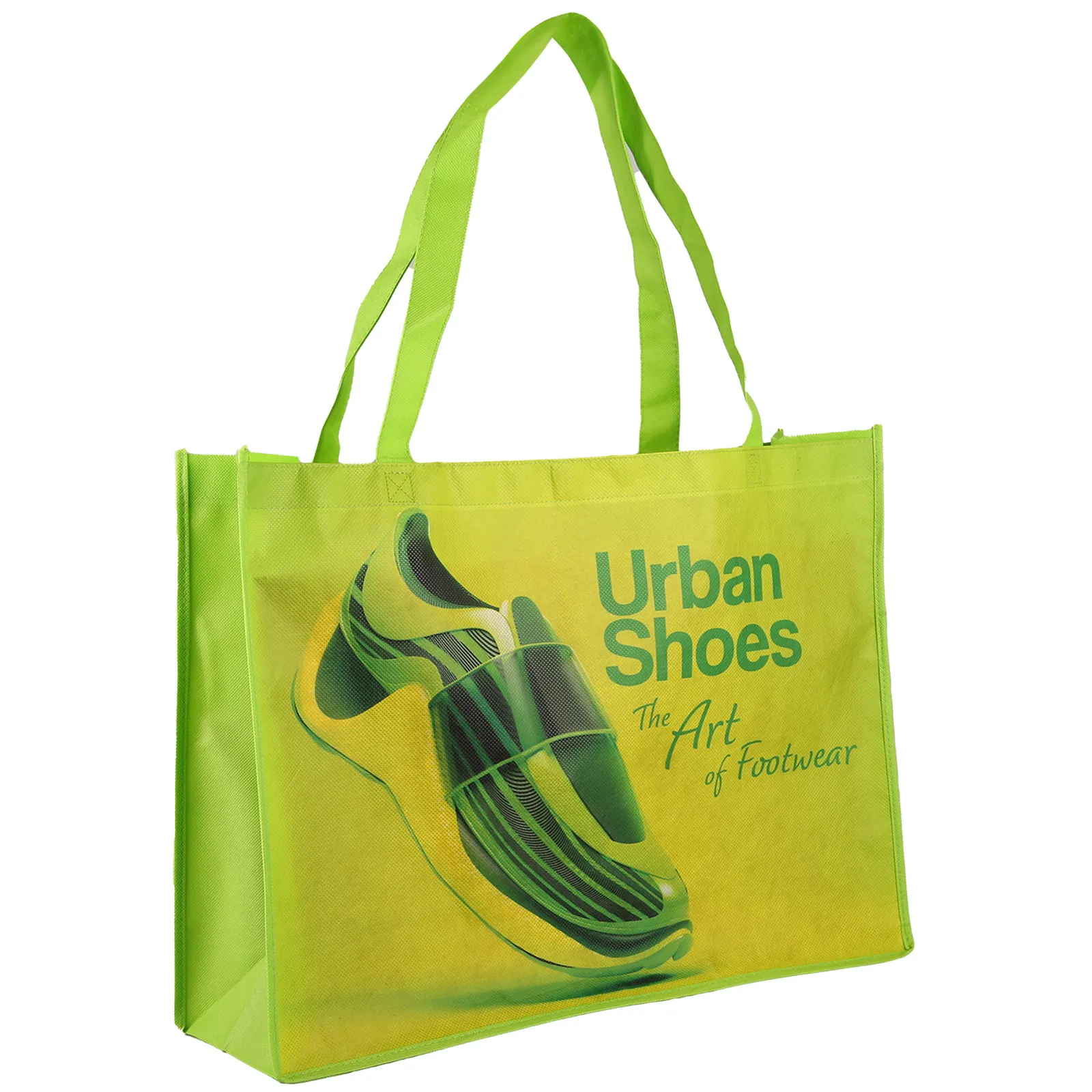 Custom Tote Bag Non-Woven Sublimated Shopping - 20 x 15 in - product view 6